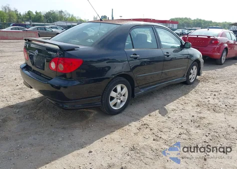 2005 Toyota Corolla S из США, поврежденный, VIN 1NXBR32E95Z523151